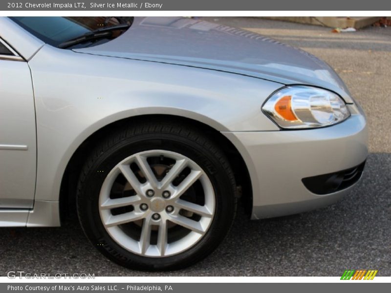 Silver Ice Metallic / Ebony 2012 Chevrolet Impala LTZ