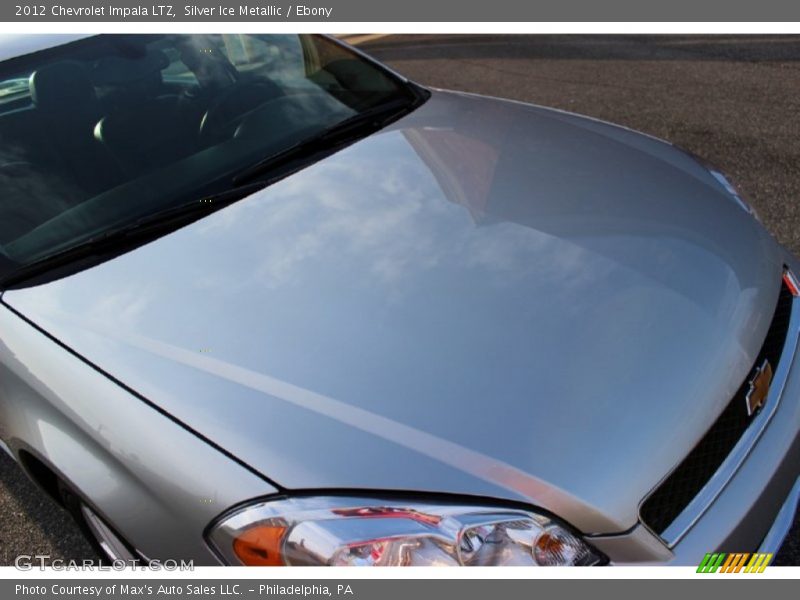Silver Ice Metallic / Ebony 2012 Chevrolet Impala LTZ