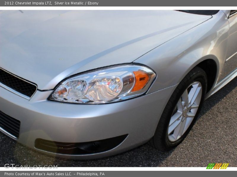 Silver Ice Metallic / Ebony 2012 Chevrolet Impala LTZ