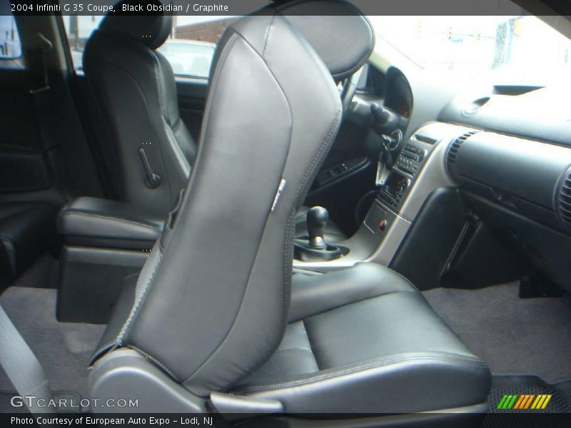 Black Obsidian / Graphite 2004 Infiniti G 35 Coupe