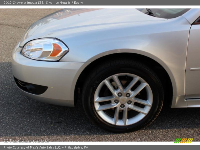 Silver Ice Metallic / Ebony 2012 Chevrolet Impala LTZ
