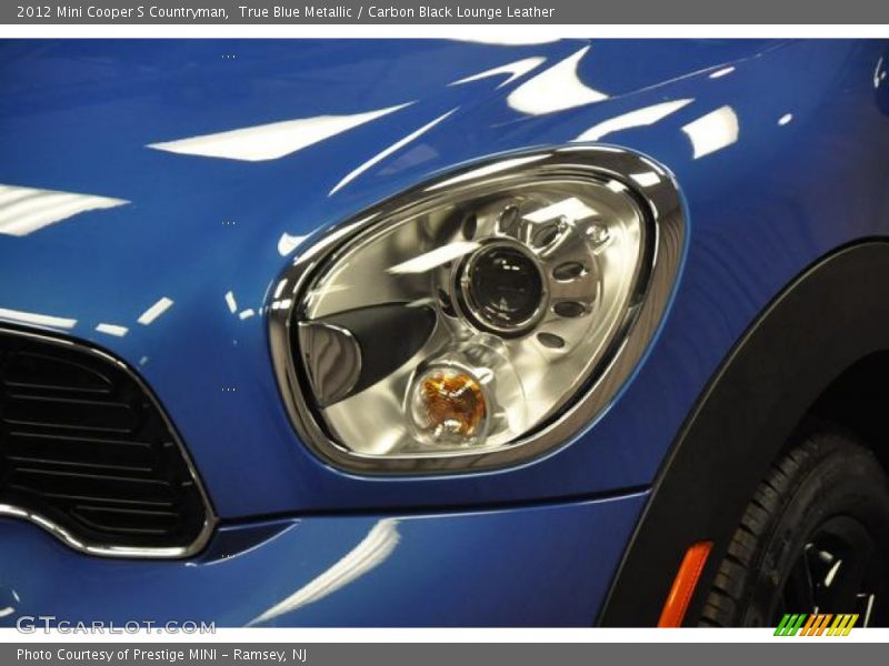 True Blue Metallic / Carbon Black Lounge Leather 2012 Mini Cooper S Countryman