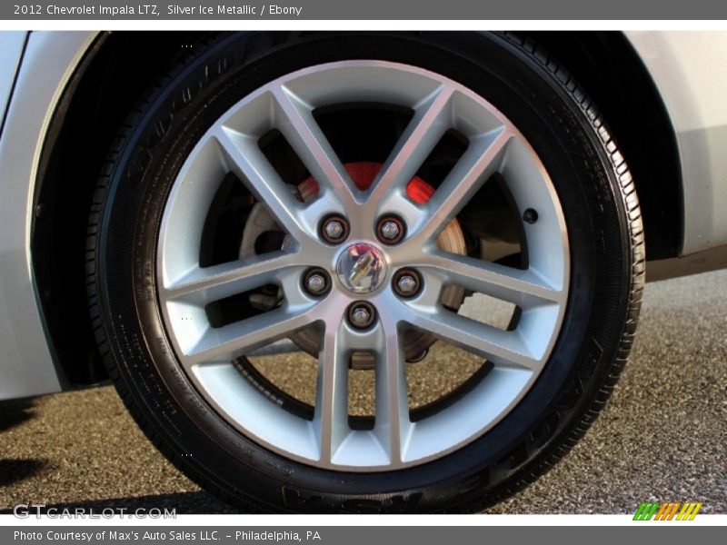 Silver Ice Metallic / Ebony 2012 Chevrolet Impala LTZ