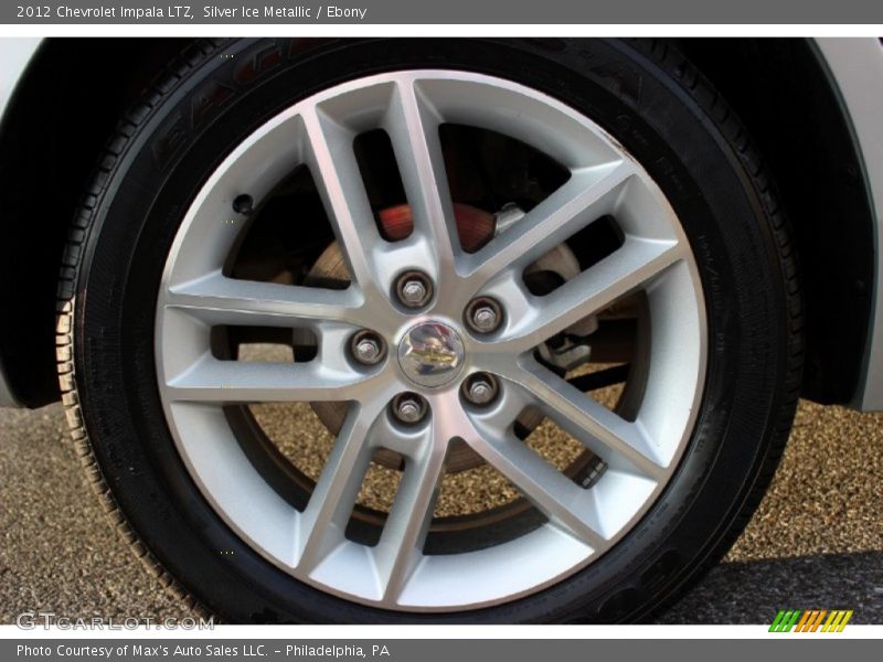 Silver Ice Metallic / Ebony 2012 Chevrolet Impala LTZ