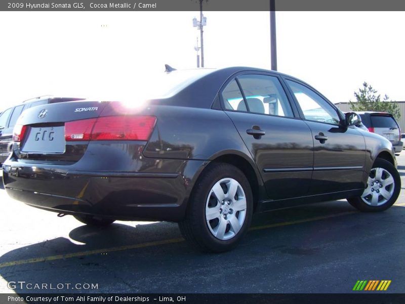 Cocoa Metallic / Camel 2009 Hyundai Sonata GLS