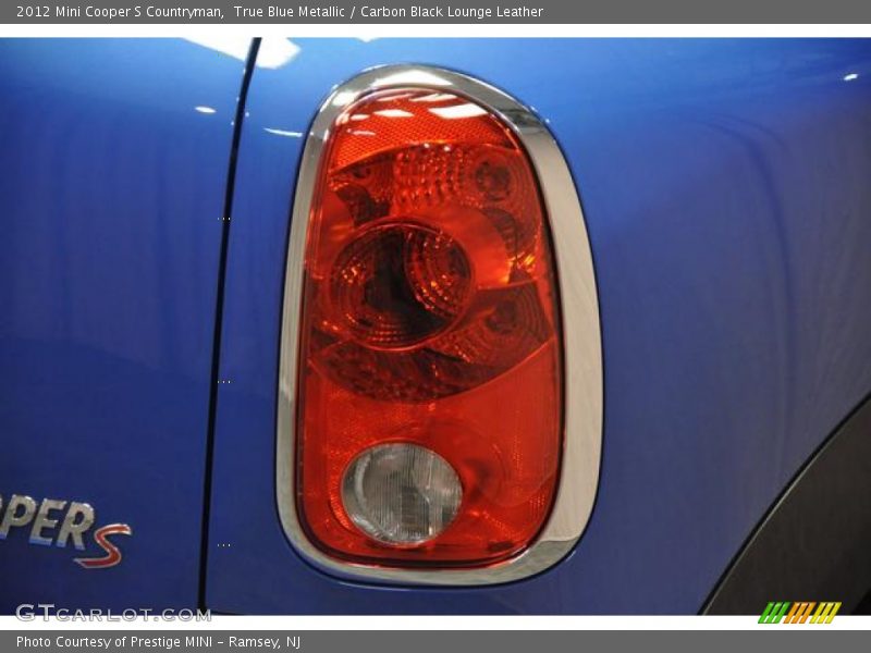True Blue Metallic / Carbon Black Lounge Leather 2012 Mini Cooper S Countryman