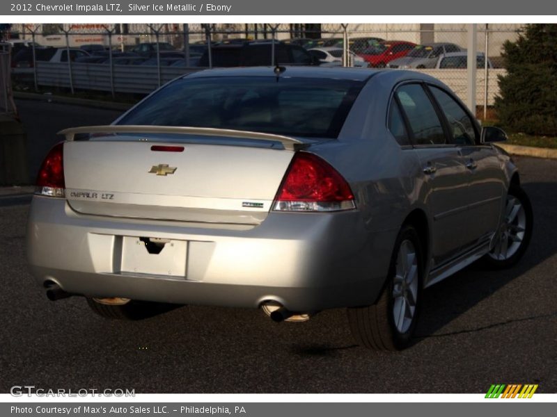 Silver Ice Metallic / Ebony 2012 Chevrolet Impala LTZ