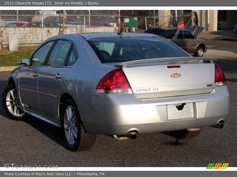 Silver Ice Metallic / Ebony 2012 Chevrolet Impala LTZ