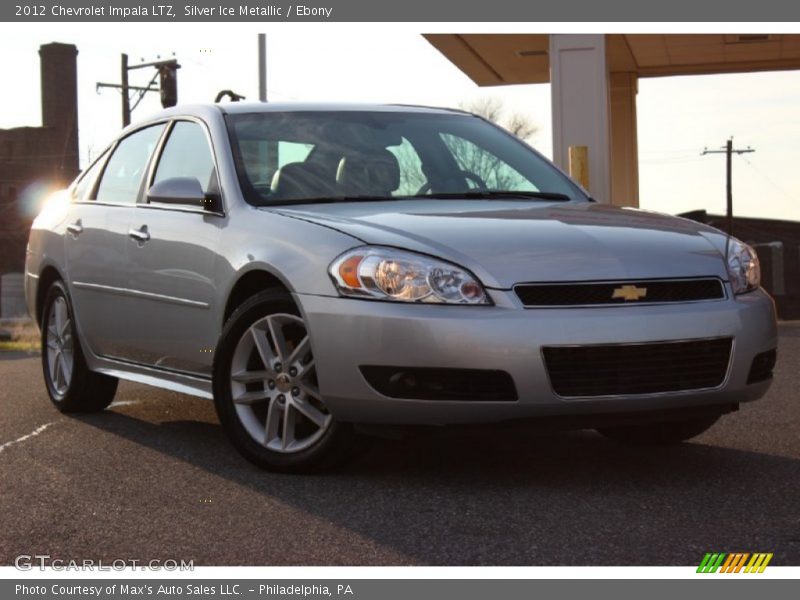 Silver Ice Metallic / Ebony 2012 Chevrolet Impala LTZ