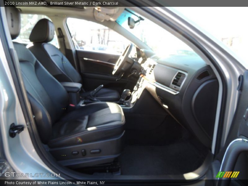 Brilliant Silver Metallic / Dark Charcoal 2010 Lincoln MKZ AWD