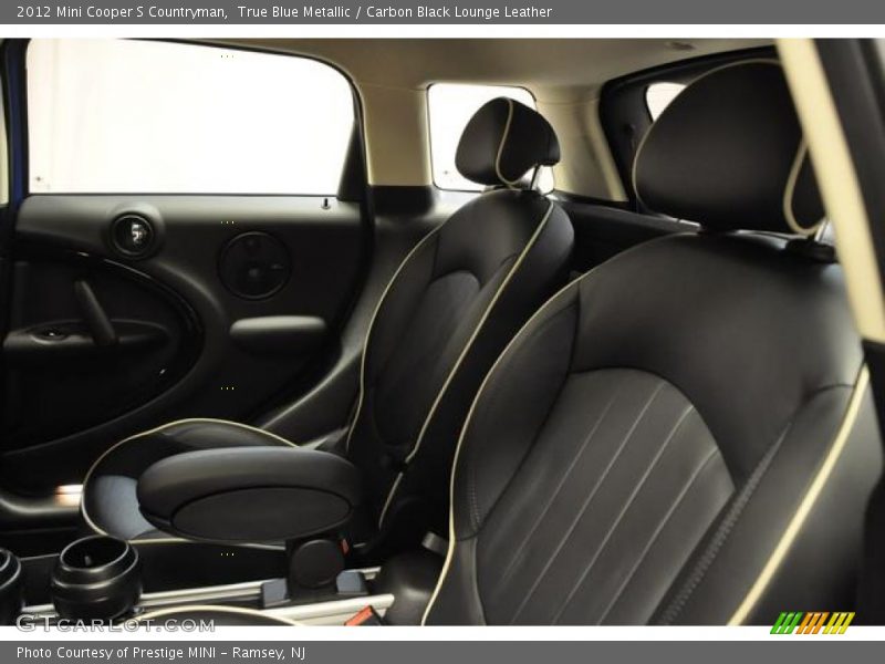 True Blue Metallic / Carbon Black Lounge Leather 2012 Mini Cooper S Countryman