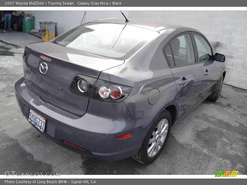 Galaxy Gray Mica / Black 2007 Mazda MAZDA3 i Touring Sedan