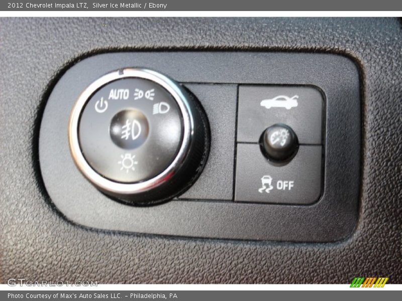 Silver Ice Metallic / Ebony 2012 Chevrolet Impala LTZ