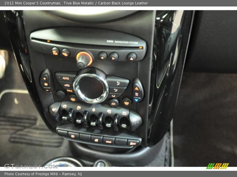 True Blue Metallic / Carbon Black Lounge Leather 2012 Mini Cooper S Countryman