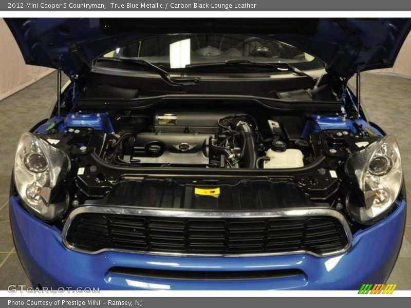 True Blue Metallic / Carbon Black Lounge Leather 2012 Mini Cooper S Countryman
