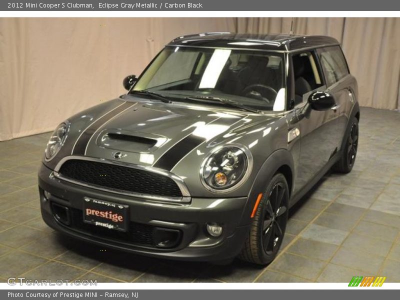 Eclipse Gray Metallic / Carbon Black 2012 Mini Cooper S Clubman