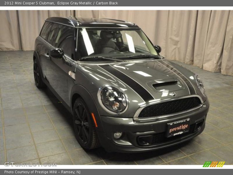 Eclipse Gray Metallic / Carbon Black 2012 Mini Cooper S Clubman