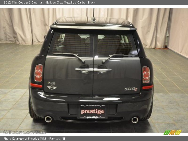 Eclipse Gray Metallic / Carbon Black 2012 Mini Cooper S Clubman