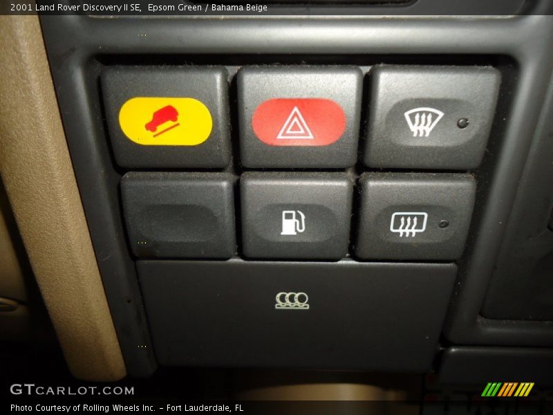 Controls of 2001 Discovery II SE