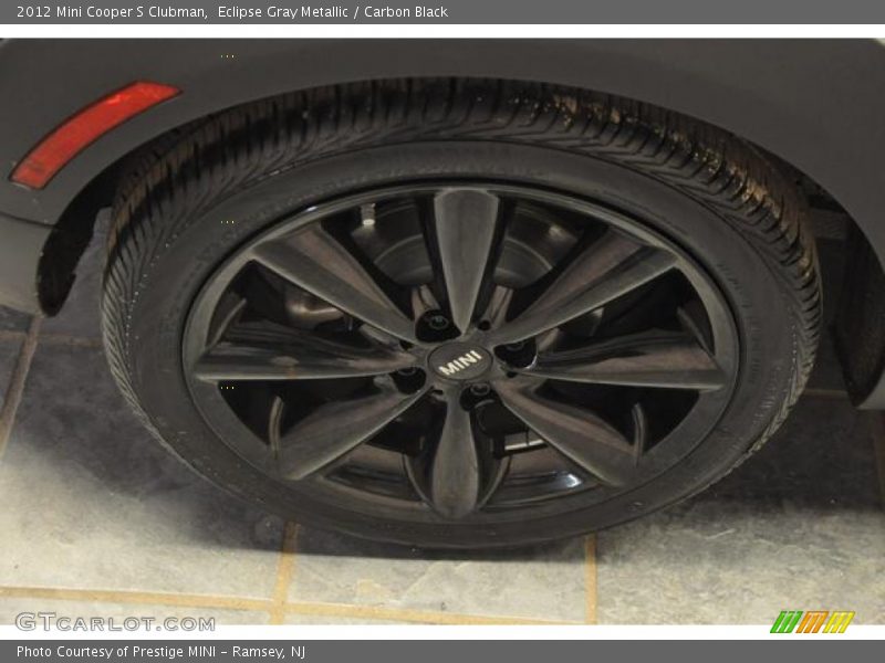 Eclipse Gray Metallic / Carbon Black 2012 Mini Cooper S Clubman