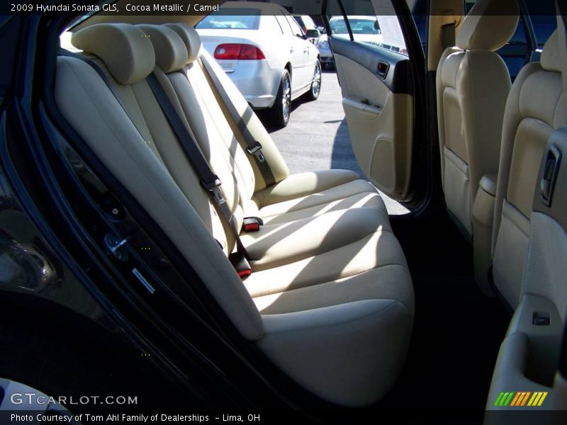 Cocoa Metallic / Camel 2009 Hyundai Sonata GLS