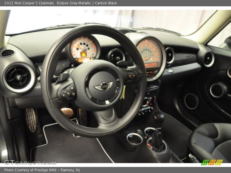 Eclipse Gray Metallic / Carbon Black 2012 Mini Cooper S Clubman