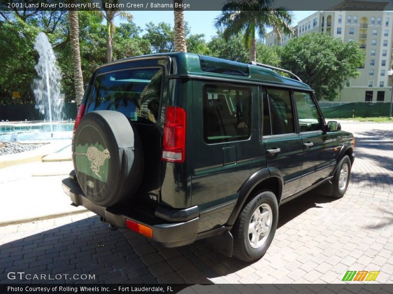 Epsom Green / Bahama Beige 2001 Land Rover Discovery II SE