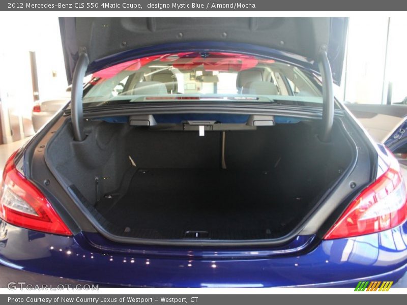 designo Mystic Blue / Almond/Mocha 2012 Mercedes-Benz CLS 550 4Matic Coupe