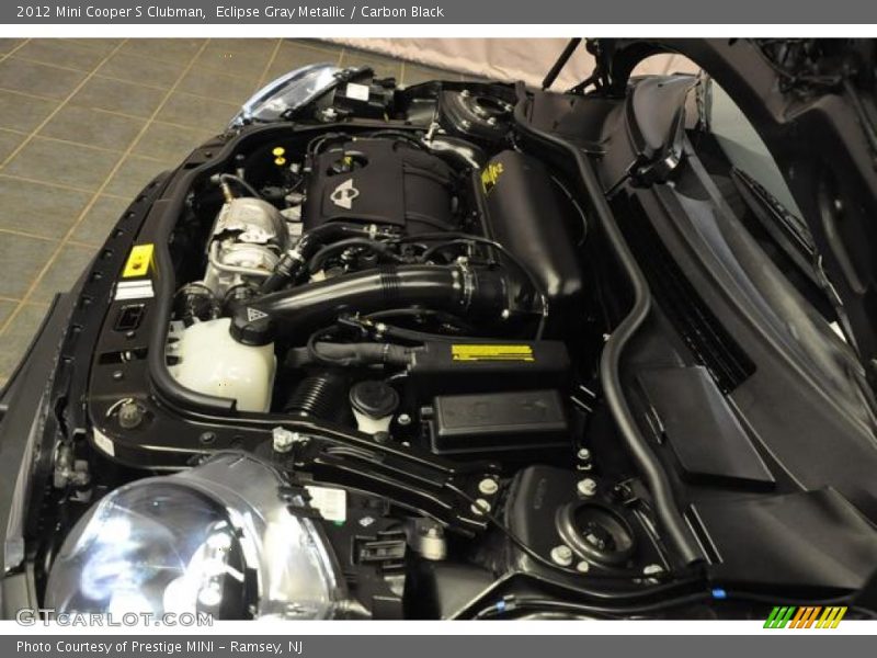 Eclipse Gray Metallic / Carbon Black 2012 Mini Cooper S Clubman
