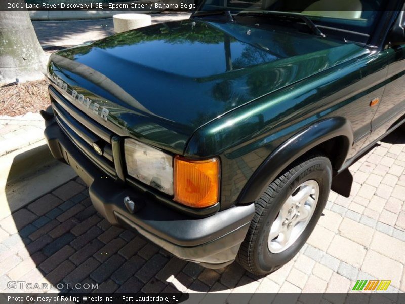 Epsom Green / Bahama Beige 2001 Land Rover Discovery II SE