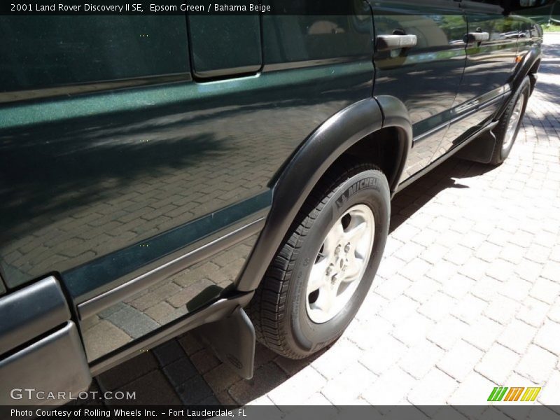 Epsom Green / Bahama Beige 2001 Land Rover Discovery II SE
