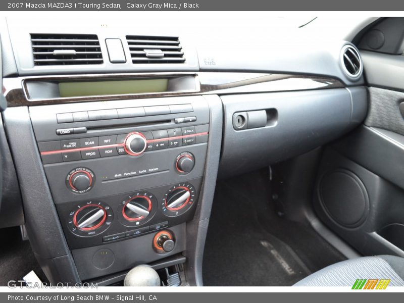 Galaxy Gray Mica / Black 2007 Mazda MAZDA3 i Touring Sedan