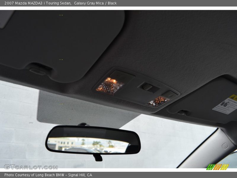 Galaxy Gray Mica / Black 2007 Mazda MAZDA3 i Touring Sedan