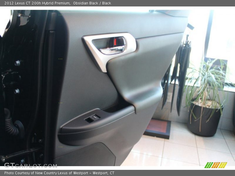 Obsidian Black / Black 2012 Lexus CT 200h Hybrid Premium