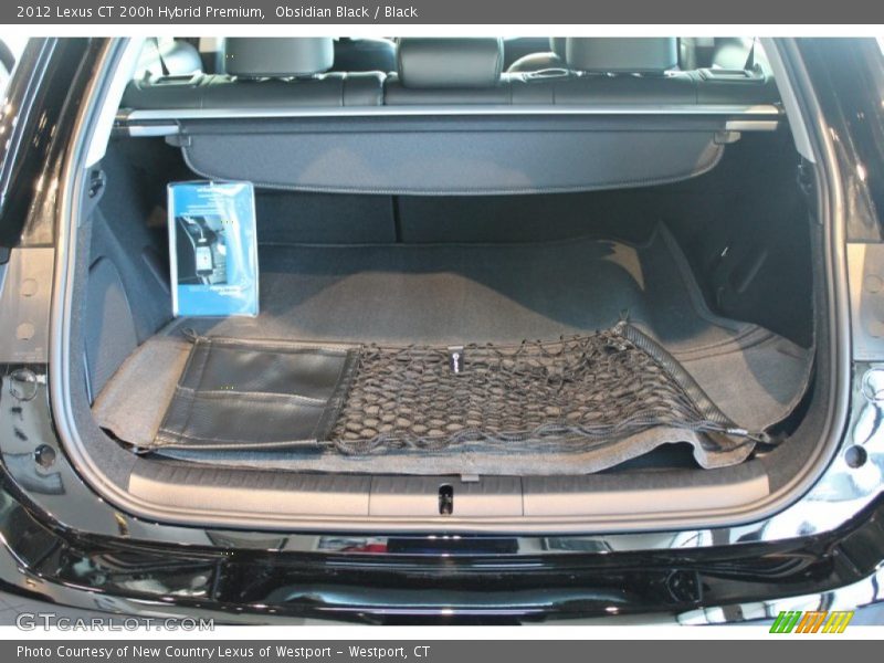 Obsidian Black / Black 2012 Lexus CT 200h Hybrid Premium
