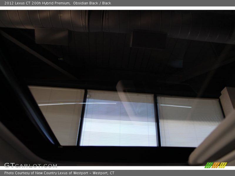 Obsidian Black / Black 2012 Lexus CT 200h Hybrid Premium