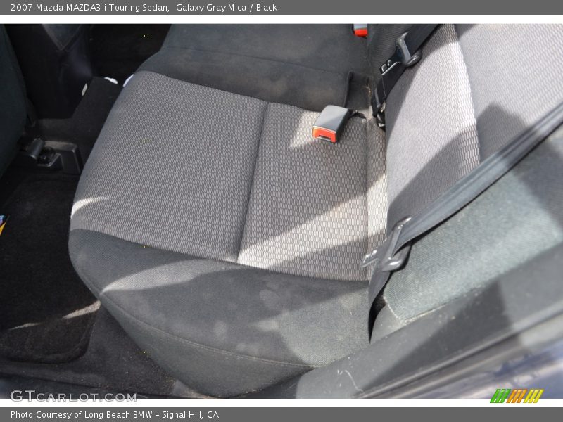 Galaxy Gray Mica / Black 2007 Mazda MAZDA3 i Touring Sedan