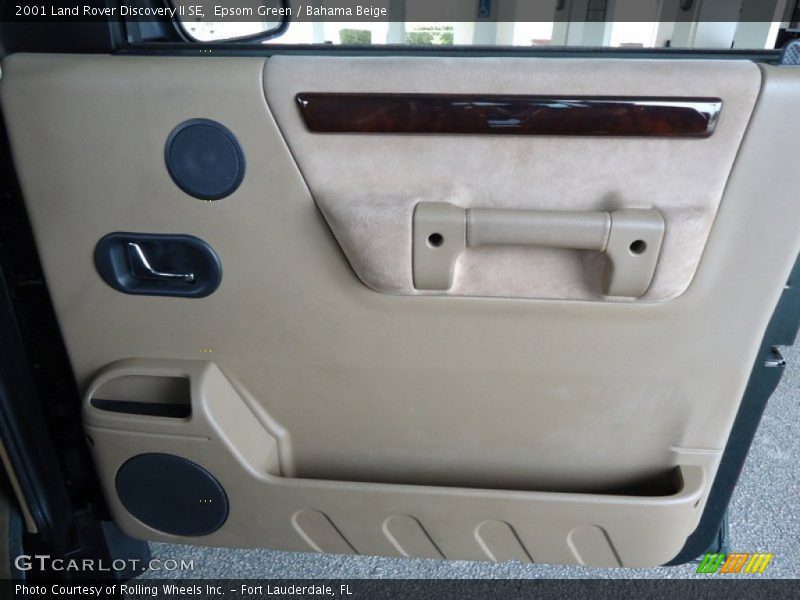 Epsom Green / Bahama Beige 2001 Land Rover Discovery II SE