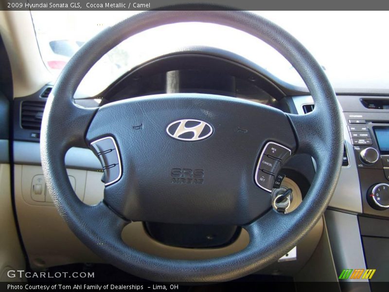 Cocoa Metallic / Camel 2009 Hyundai Sonata GLS