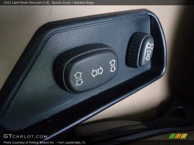 Controls of 2001 Discovery II SE