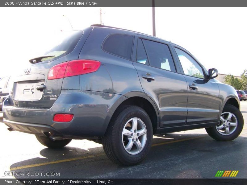 Slate Blue / Gray 2008 Hyundai Santa Fe GLS 4WD
