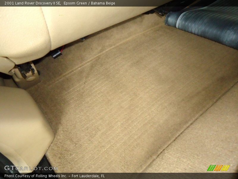 Epsom Green / Bahama Beige 2001 Land Rover Discovery II SE