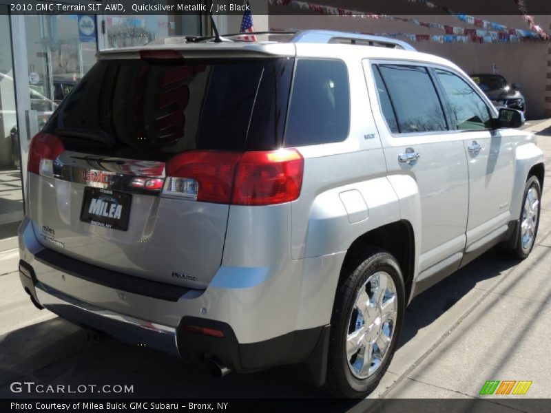 Quicksilver Metallic / Jet Black 2010 GMC Terrain SLT AWD