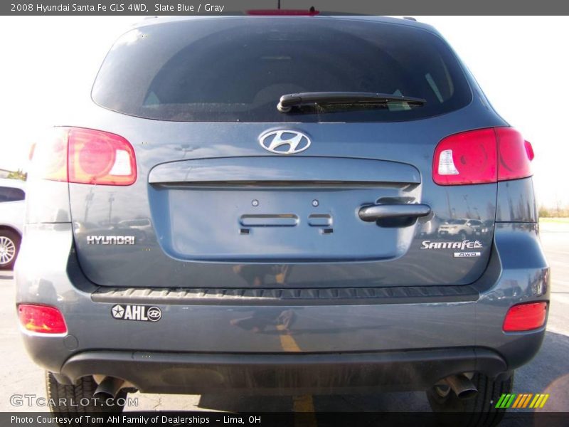 Slate Blue / Gray 2008 Hyundai Santa Fe GLS 4WD