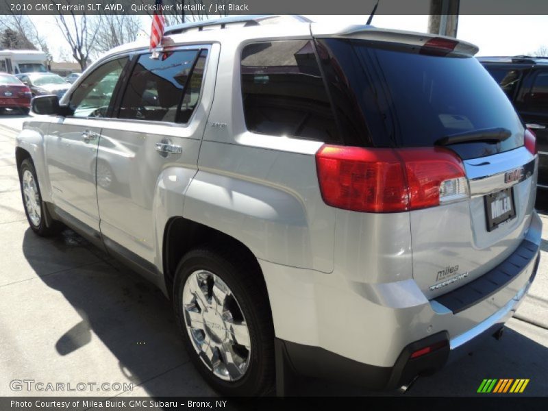 Quicksilver Metallic / Jet Black 2010 GMC Terrain SLT AWD
