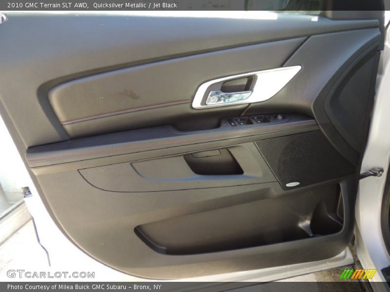 Quicksilver Metallic / Jet Black 2010 GMC Terrain SLT AWD