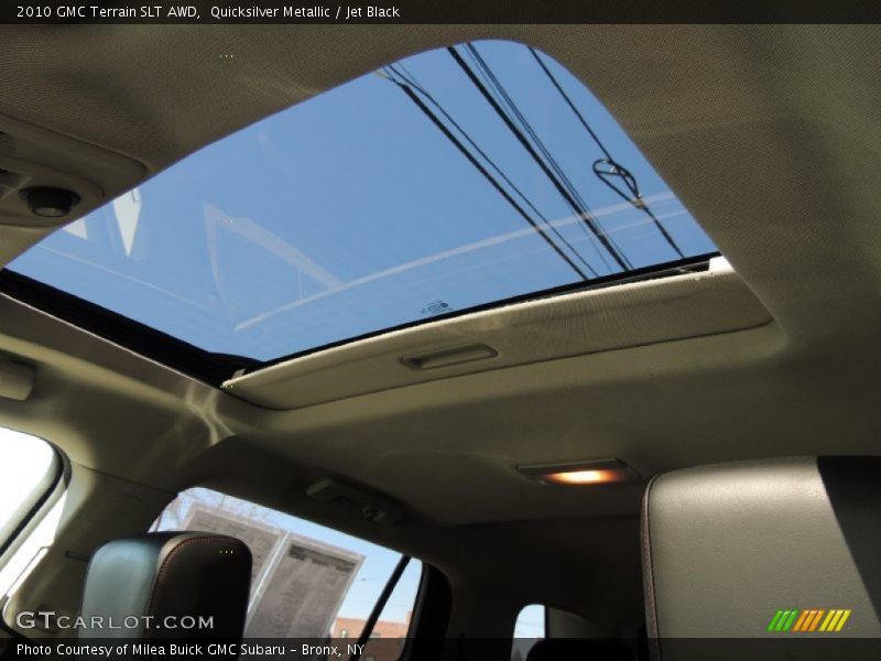 Quicksilver Metallic / Jet Black 2010 GMC Terrain SLT AWD