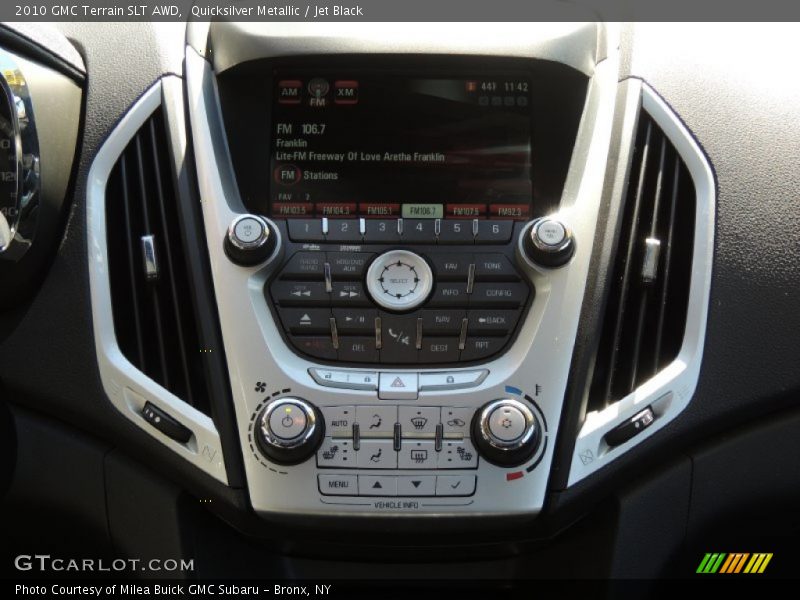 Quicksilver Metallic / Jet Black 2010 GMC Terrain SLT AWD