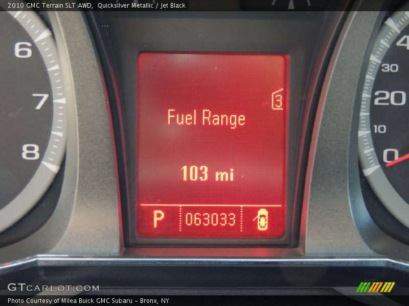 Quicksilver Metallic / Jet Black 2010 GMC Terrain SLT AWD