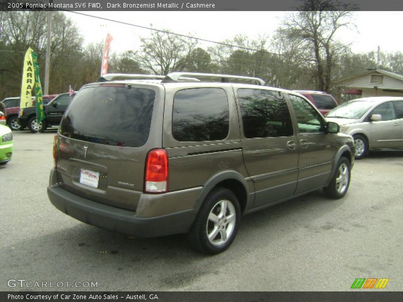 Dark Bronzemist Metallic / Cashmere 2005 Pontiac Montana SV6 FWD